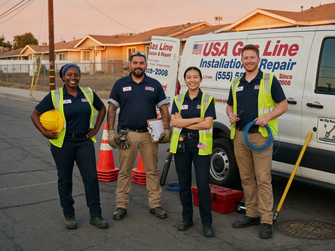 Gas Line Installation company in Moscow, TX